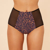 Culotte taille haute Eve - Bleue