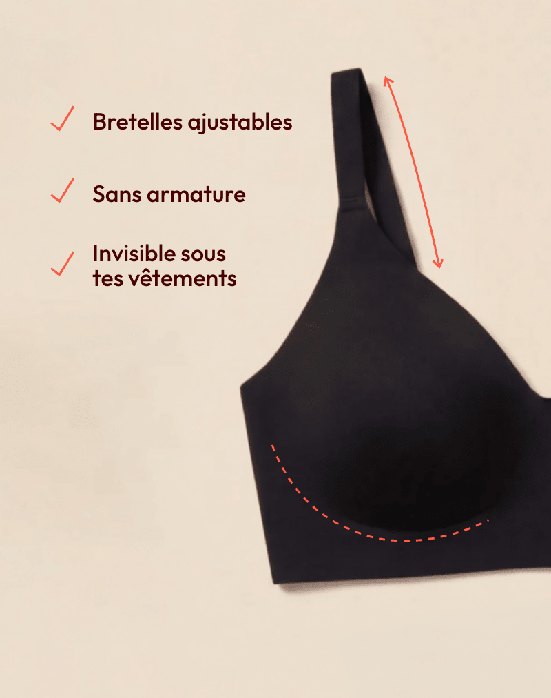 Soutien-gorge sans armatures Charlie