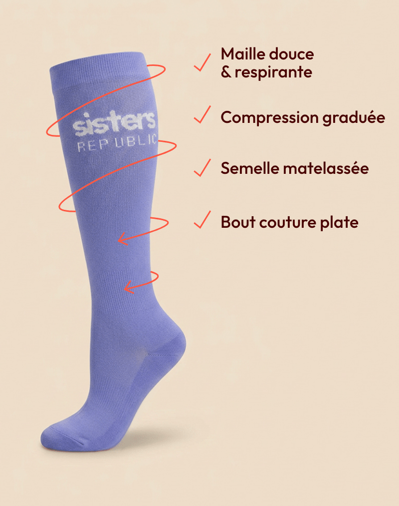 Chaussettes de contention
