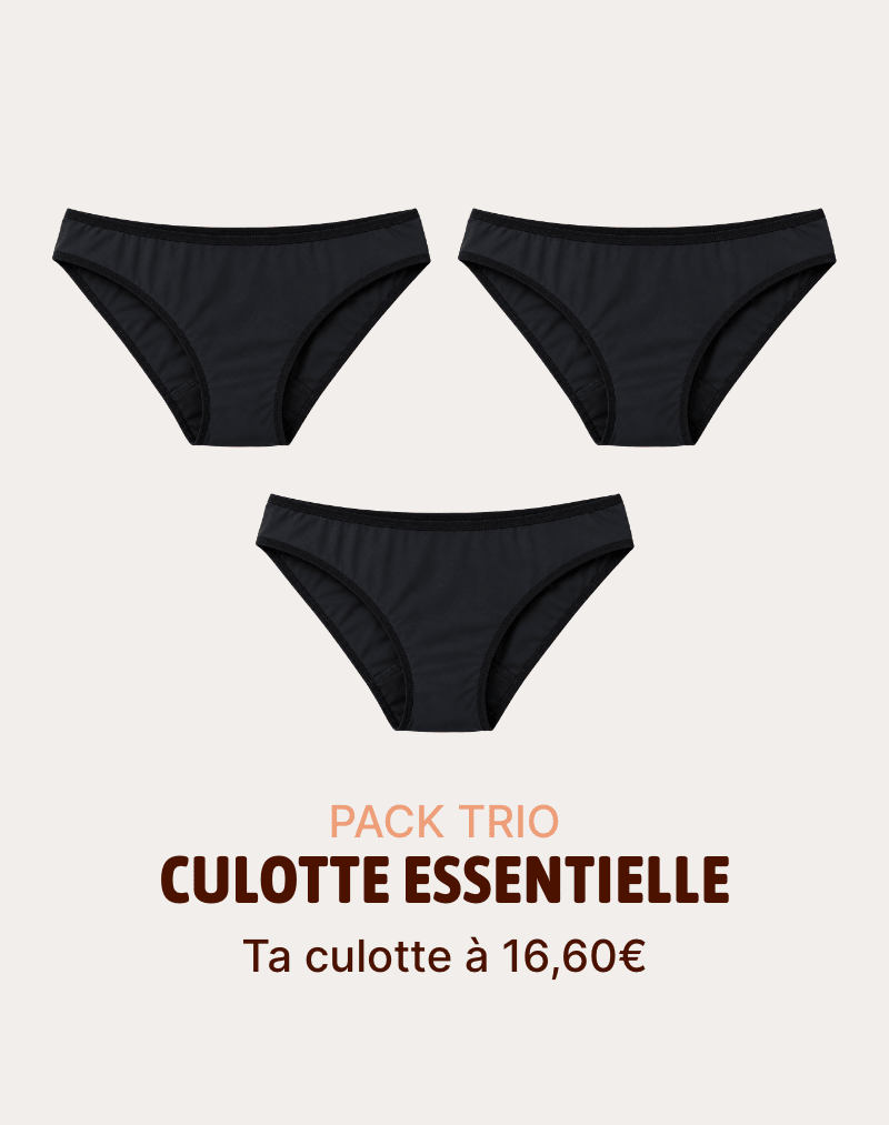 Pack Culotte Menstruelle - les Essentielles