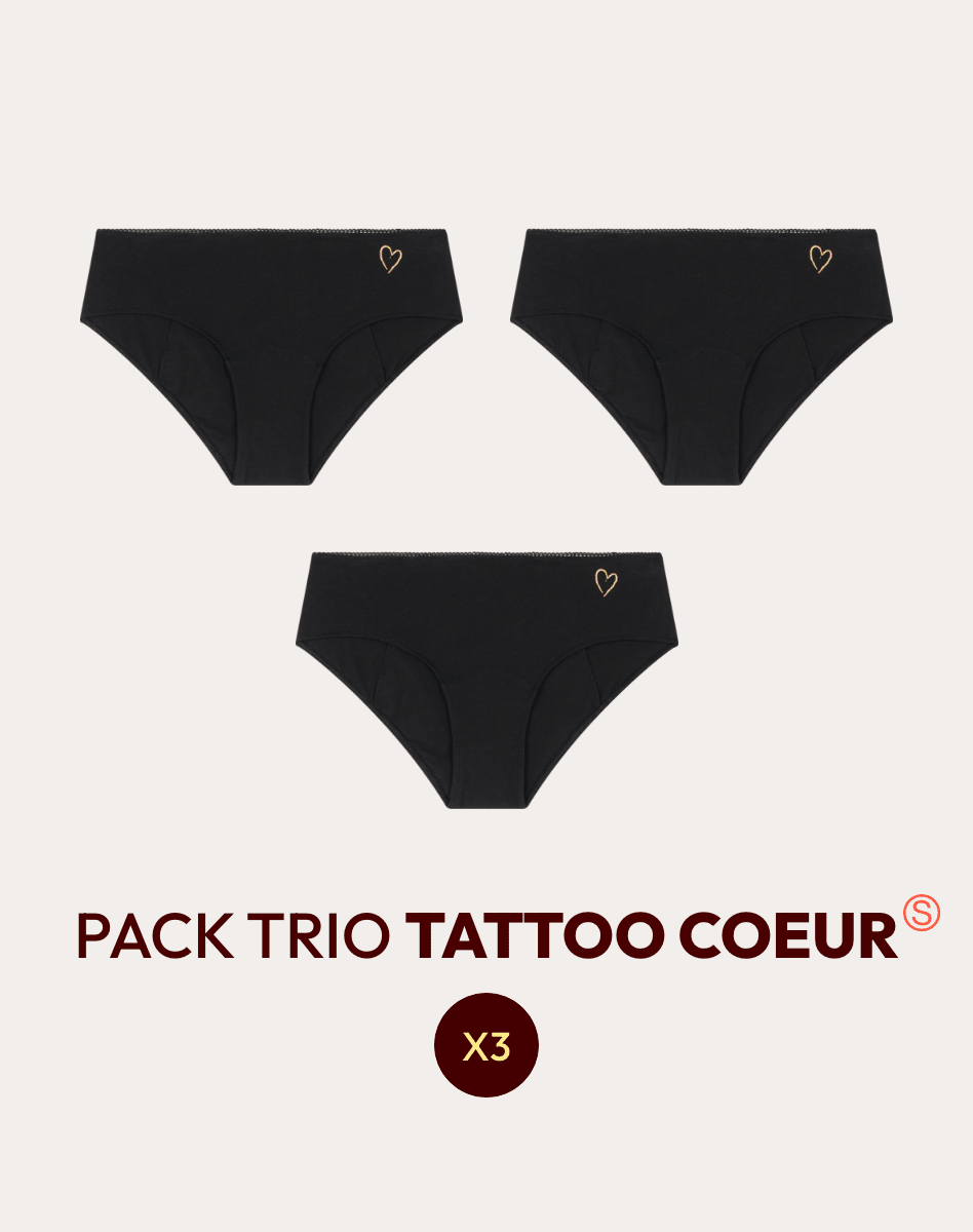 Pack Trio Tattoo Cœur