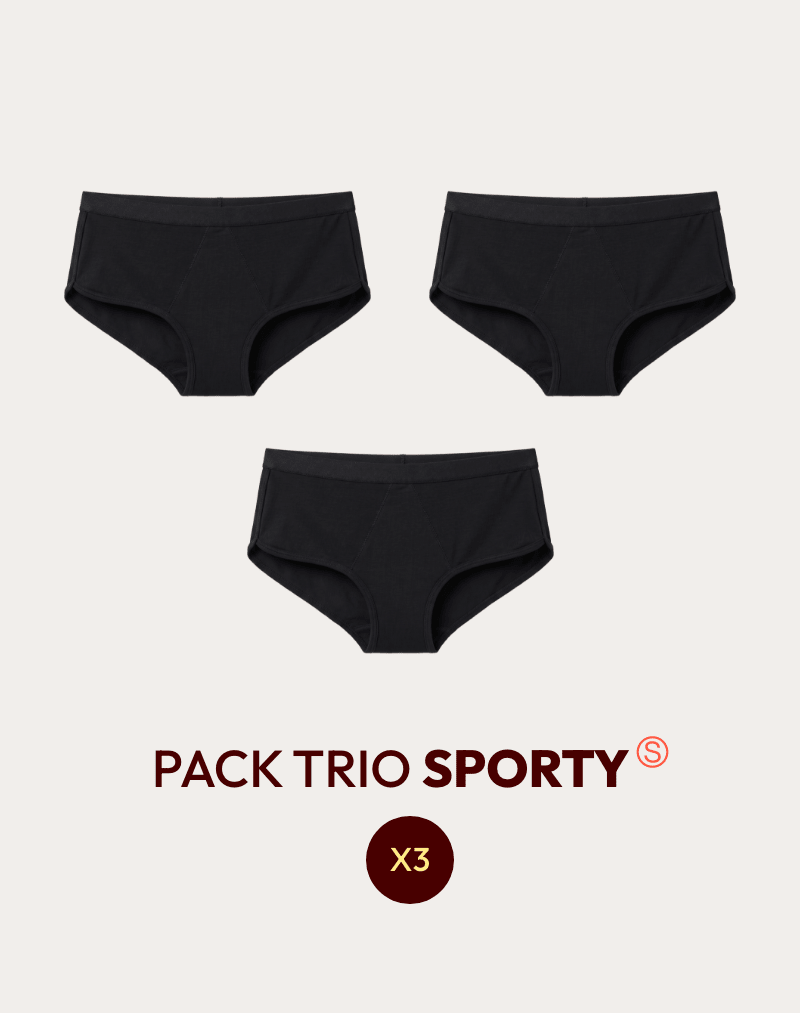 Pack Trio Sporty noir
