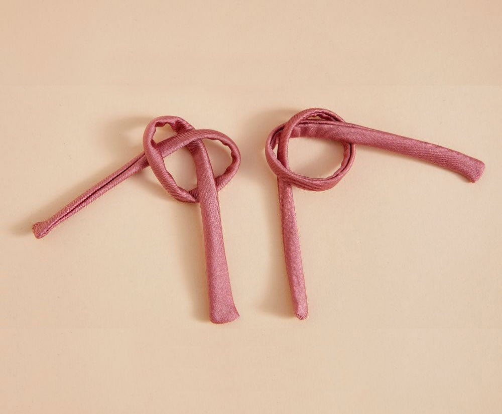 Boucle Ariel rose