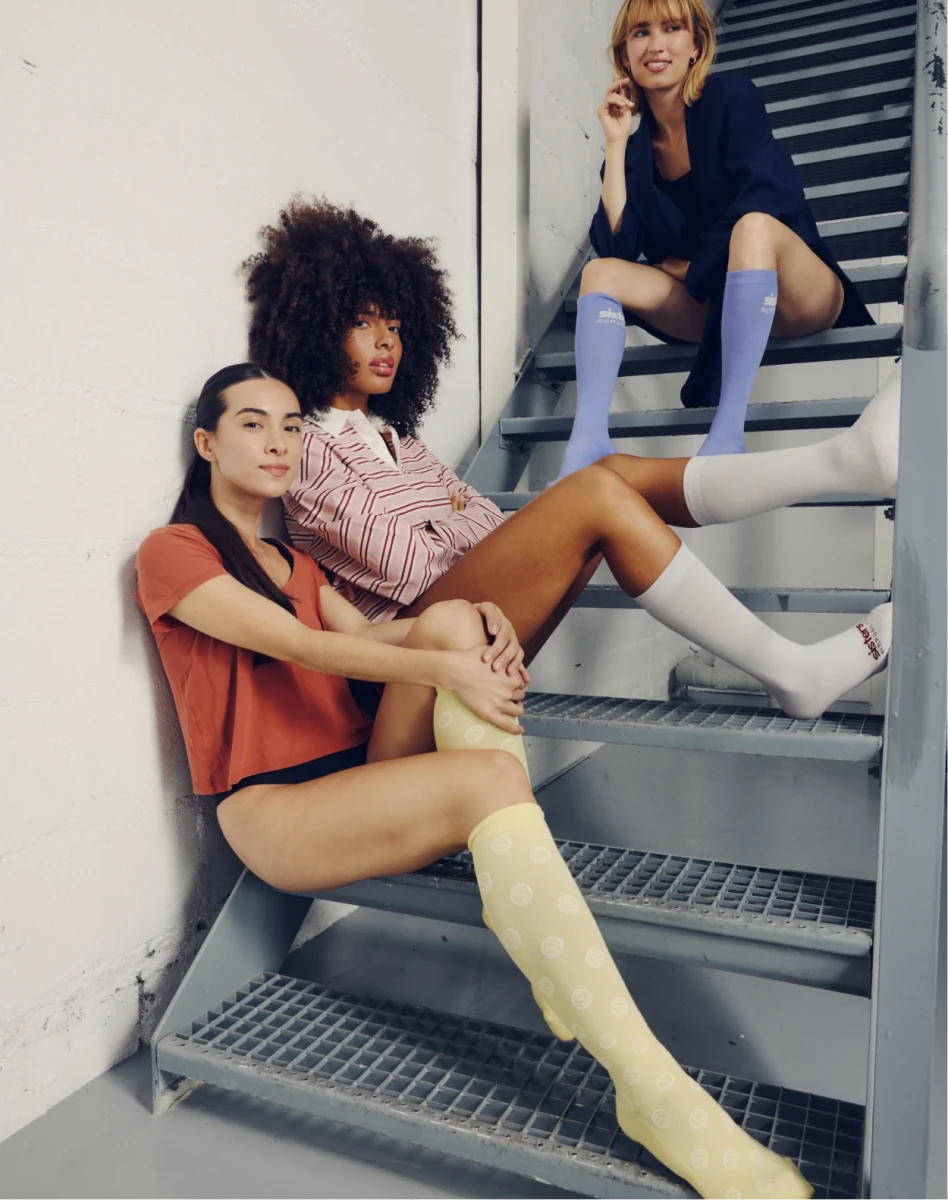 Pack 3 chaussettes de contention