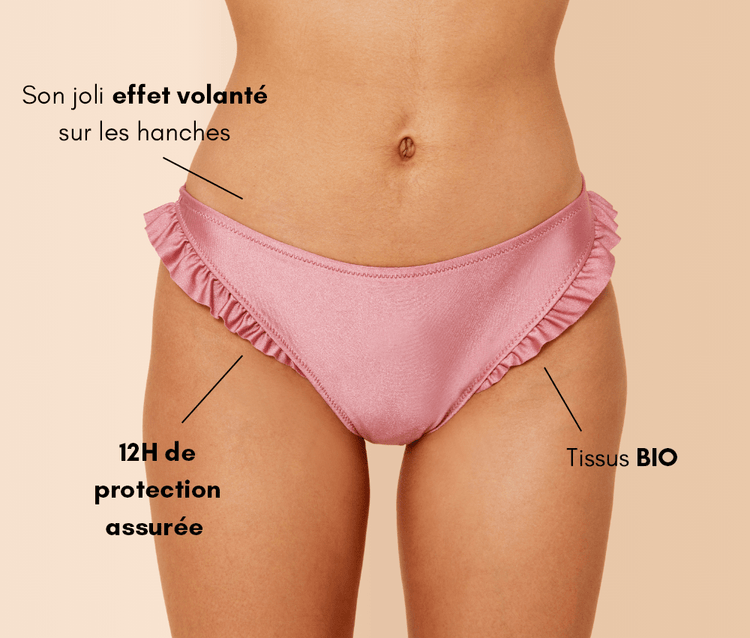 Bas de maillot brooke rose ambiance sisters republic