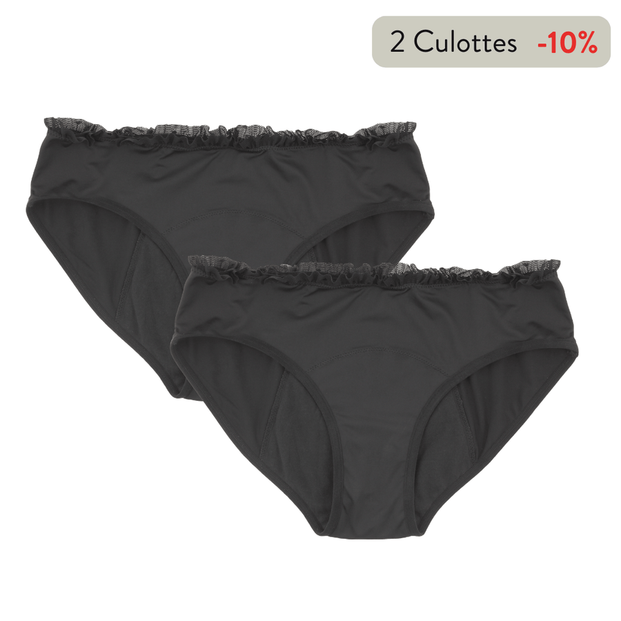 Pack de 2 culottes colette