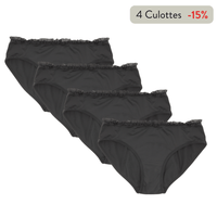 Pack de 4 culottes Colette