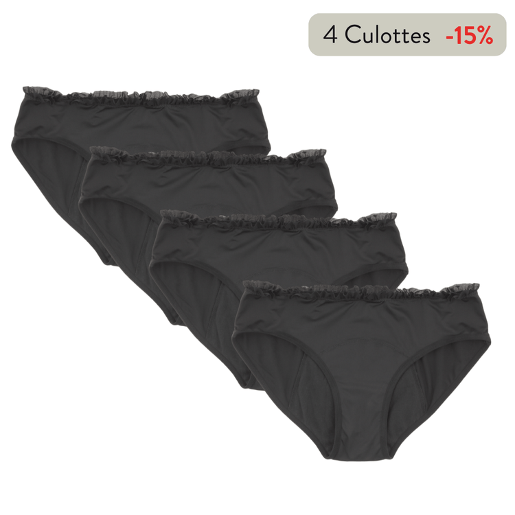 Sisters Republic FR La culotte menstruelle en tissus BIO efficace 12h sans fuite, ni odeur, ni sensation d'humidité. Élue "Victoire de la Beauté Top Innovation"