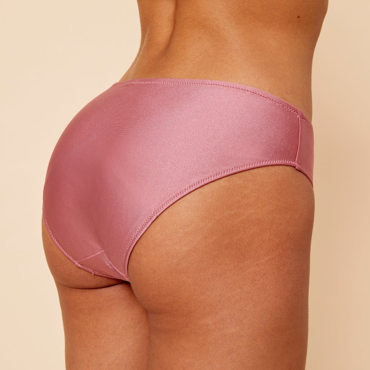 Bas maillot de bain Ariel rose fesses