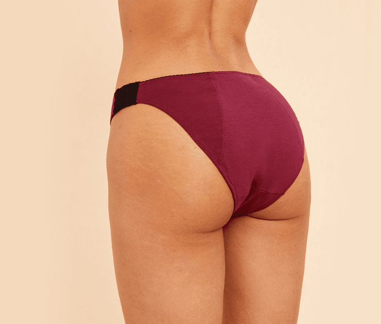 Culotte dégrafable Mia prune fesse sisters republic
