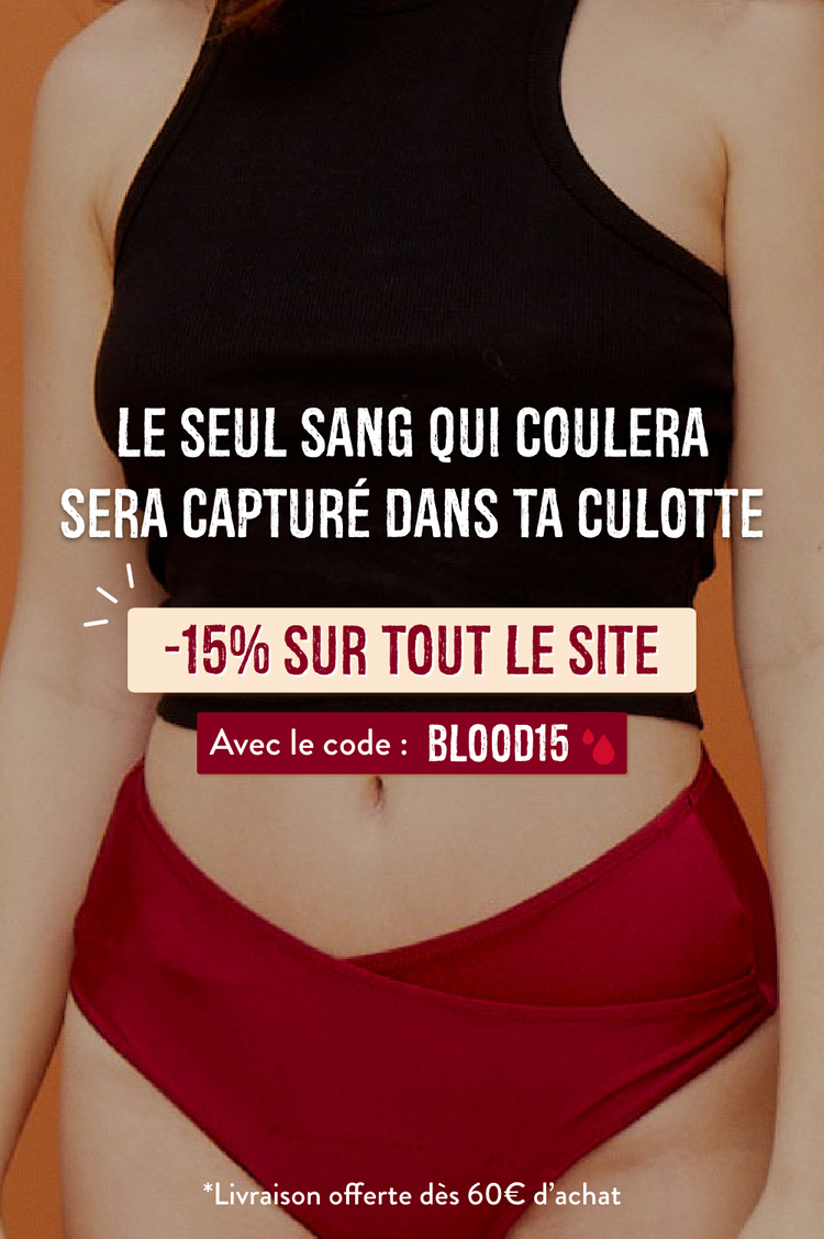 Sisters Republic FR La culotte menstruelle en tissus BIO efficace 12h sans fuite, ni odeur, ni sensation d'humidité. Élue "Victoire de la Beauté Top Innovation"