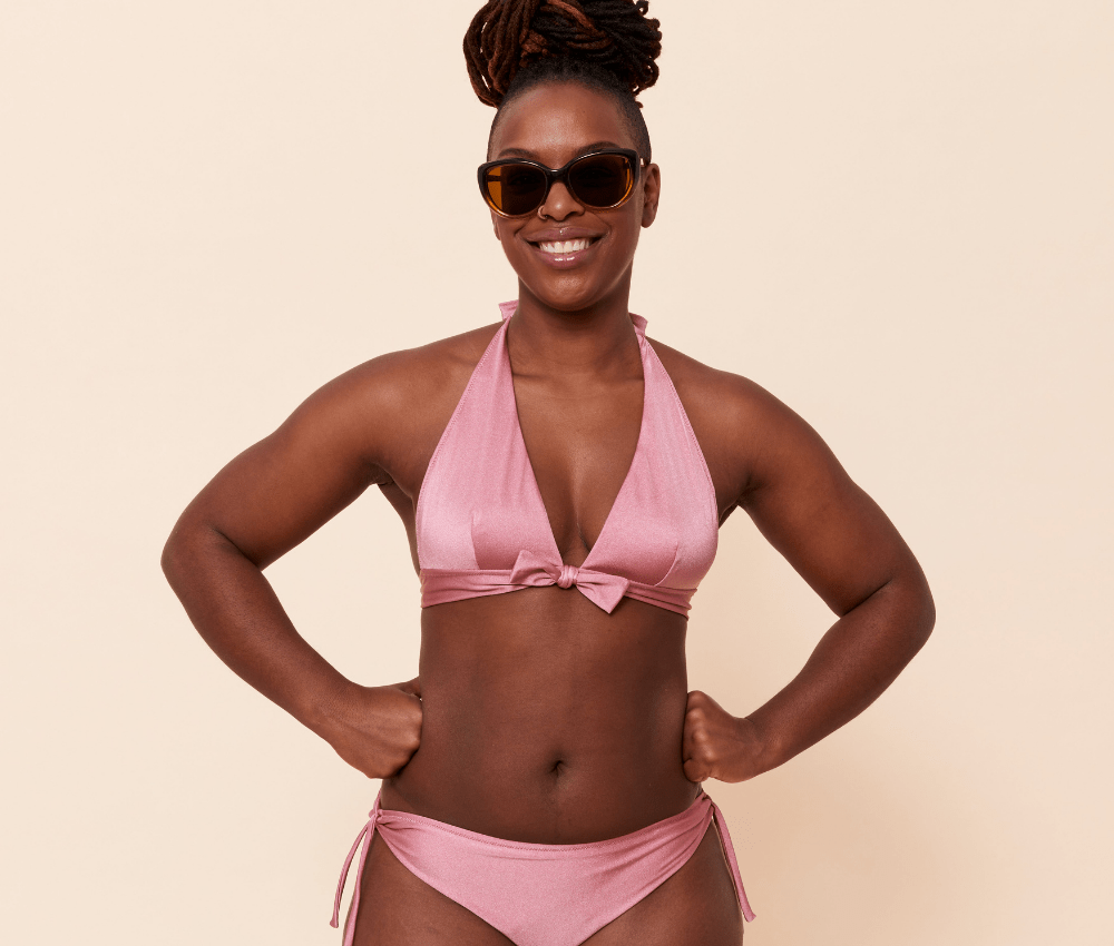 Ensemble Maillot de bain ariel rose face sisters republic.