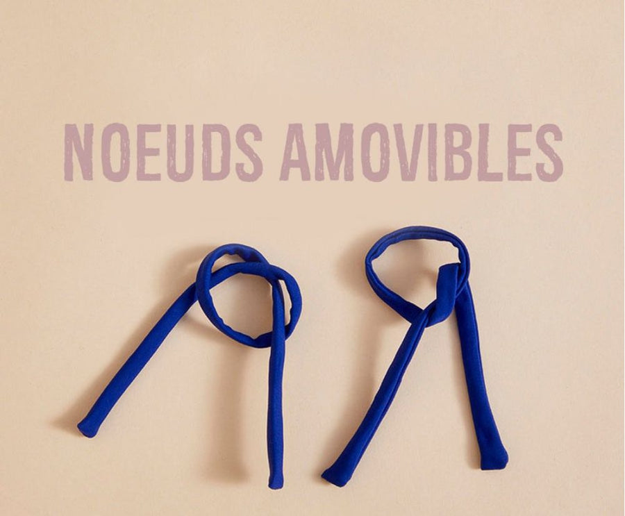 Nœuds amovibles bleu sisters republic