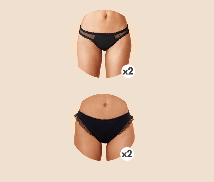 Sisters Republic FR La culotte menstruelle en tissus BIO efficace 12h sans fuite, ni odeur, ni sensation d'humidité. Élue "Victoire de la Beauté Top Innovation"