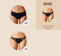 Pack 3 + 1 offerte Sidonie
