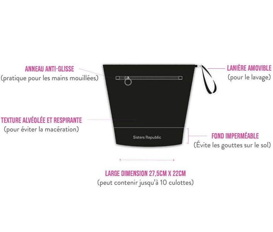 Ficeh porduit Pochette 3-en-1 sisters republic