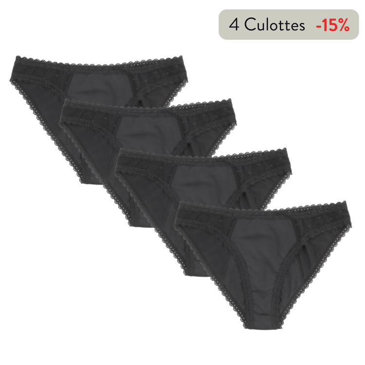 Sisters Republic FR La culotte menstruelle en tissus BIO efficace 12h sans fuite, ni odeur, ni sensation d'humidité. Élue "Victoire de la Beauté Top Innovation"