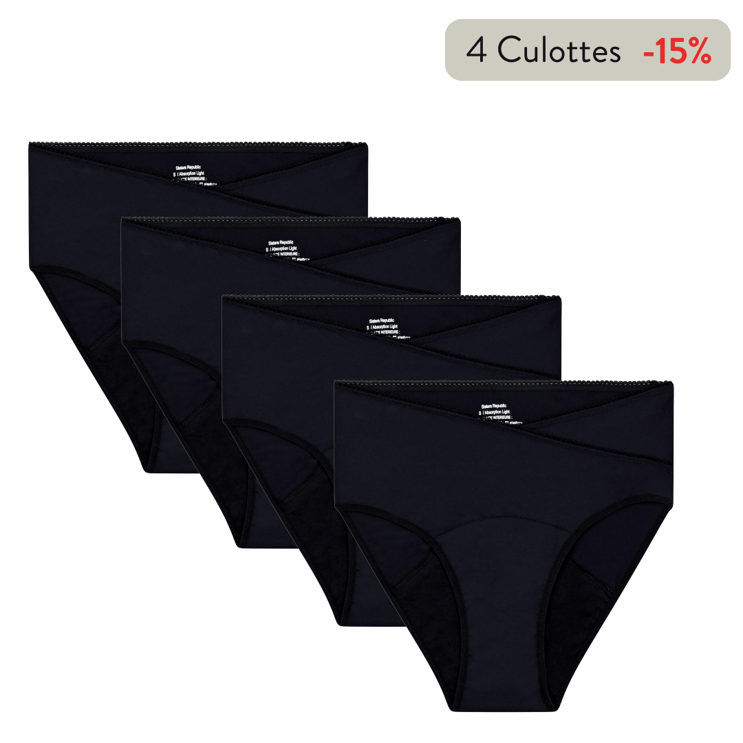 Pack de 4 Culottes Victoire