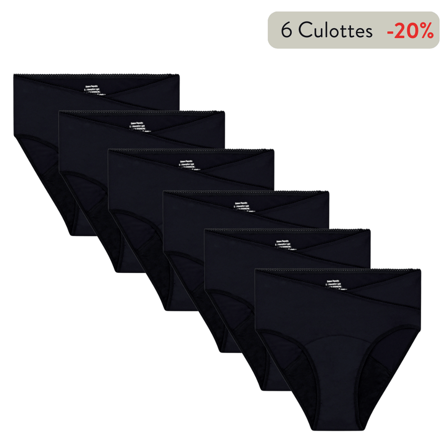 Pack de 6 Culottes Victoire