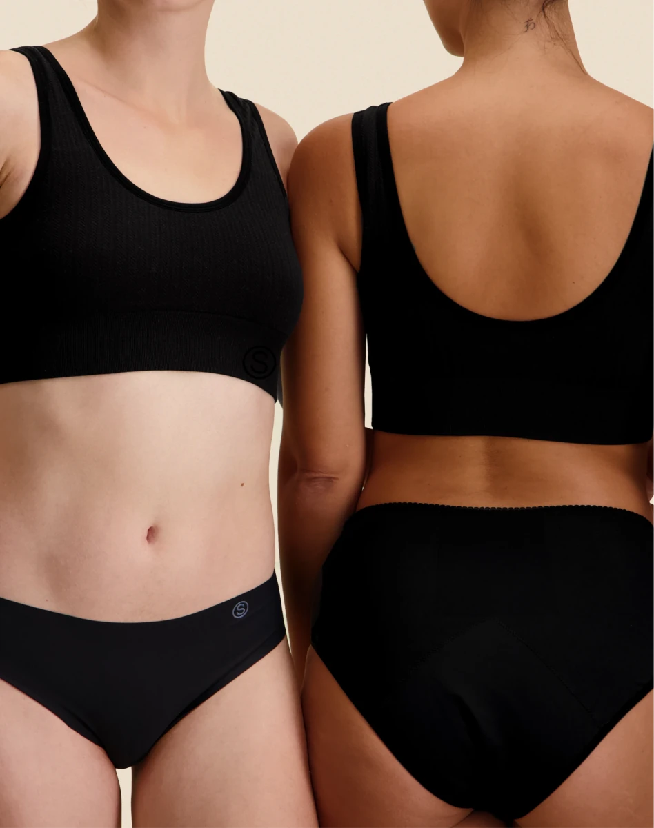 Brassière en maille texturée Cléo