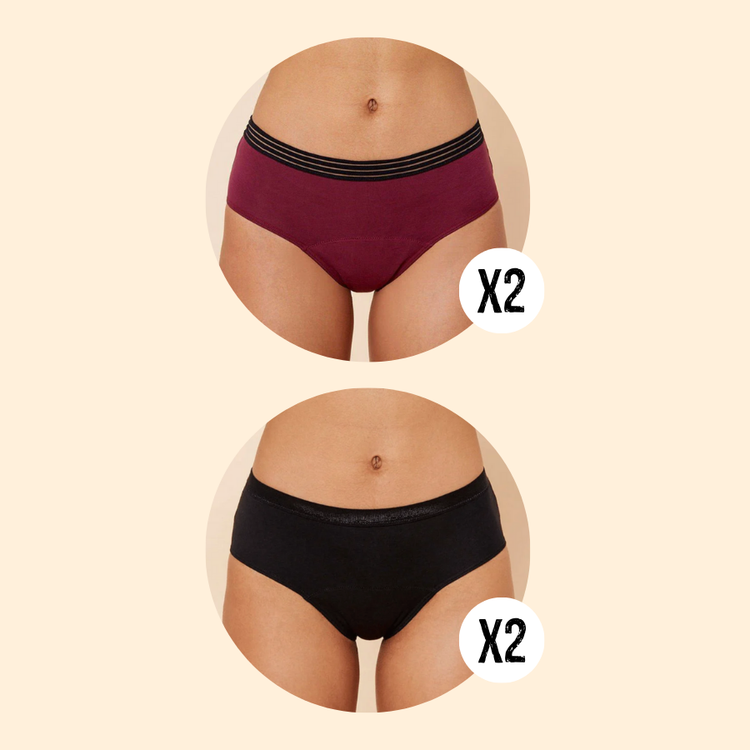 Sisters Republic FR La culotte menstruelle en tissus BIO efficace 12h sans fuite, ni odeur, ni sensation d'humidité. Élue "Victoire de la Beauté Top Innovation"