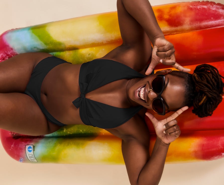 Ensemble maillot de bain Ariel noir Sisters Republic FR
