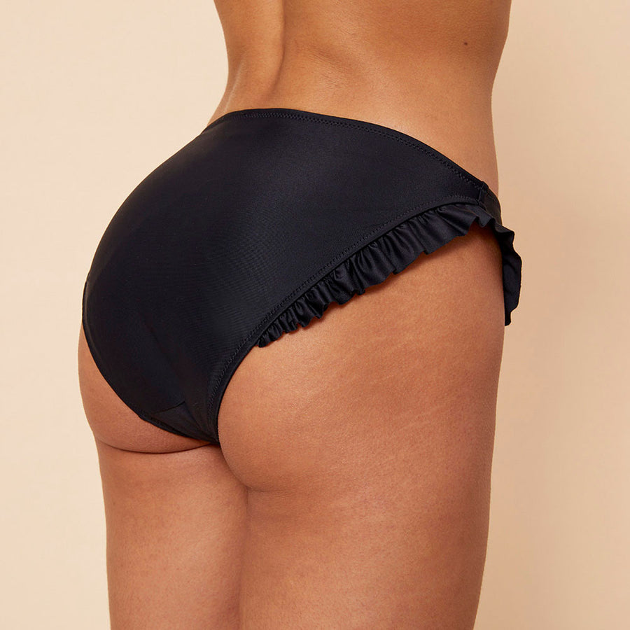 Bas de maillot  Brooke noir fesses sisters republic