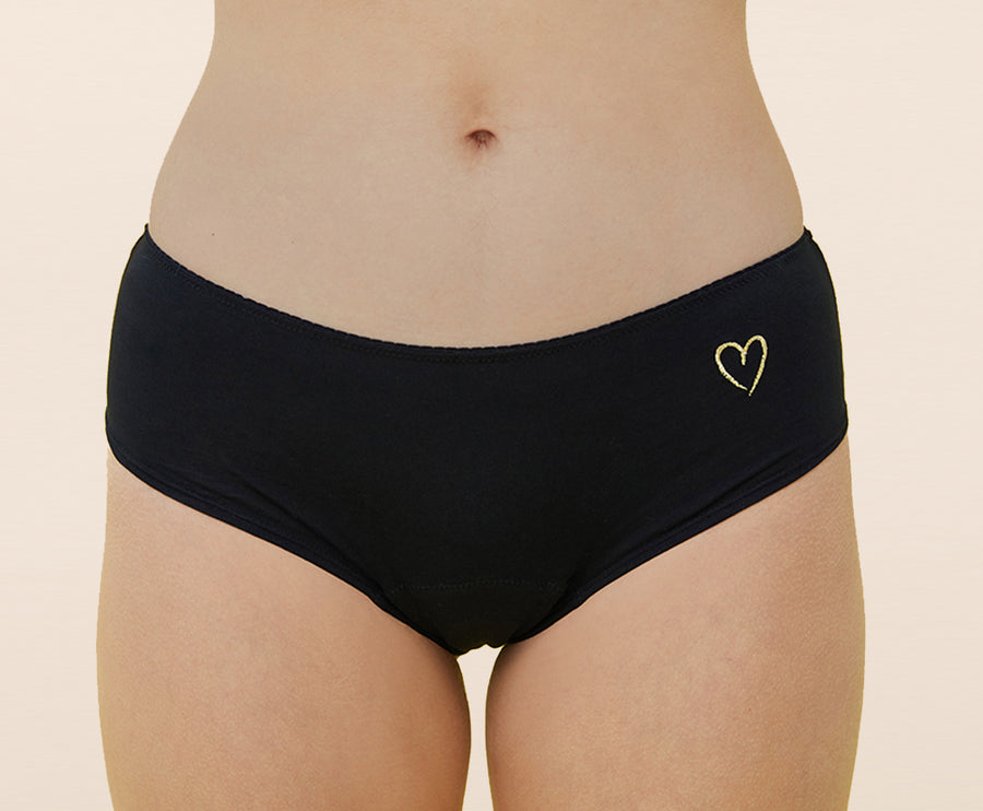 Shorty Tattoo coeur devant