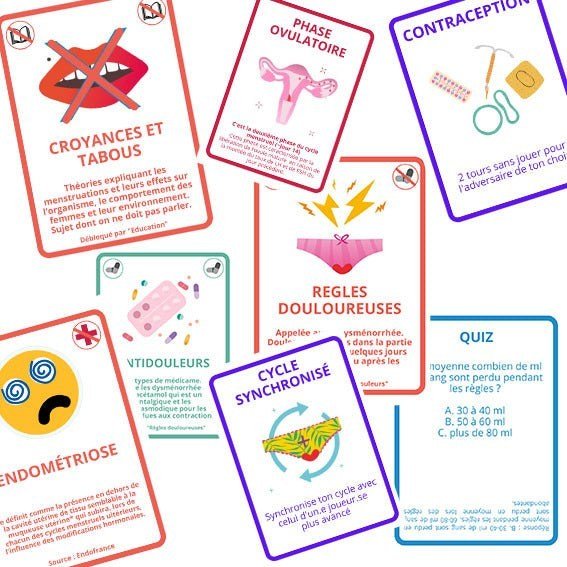 Jeu Sang Tabou ! exemple cartes Sisters Republic FR